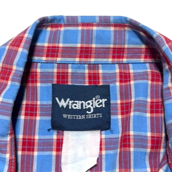 Wrangler Western Button Front Short Sleeve Shirt Multicolor Size 2x - Picture 2 of 7
